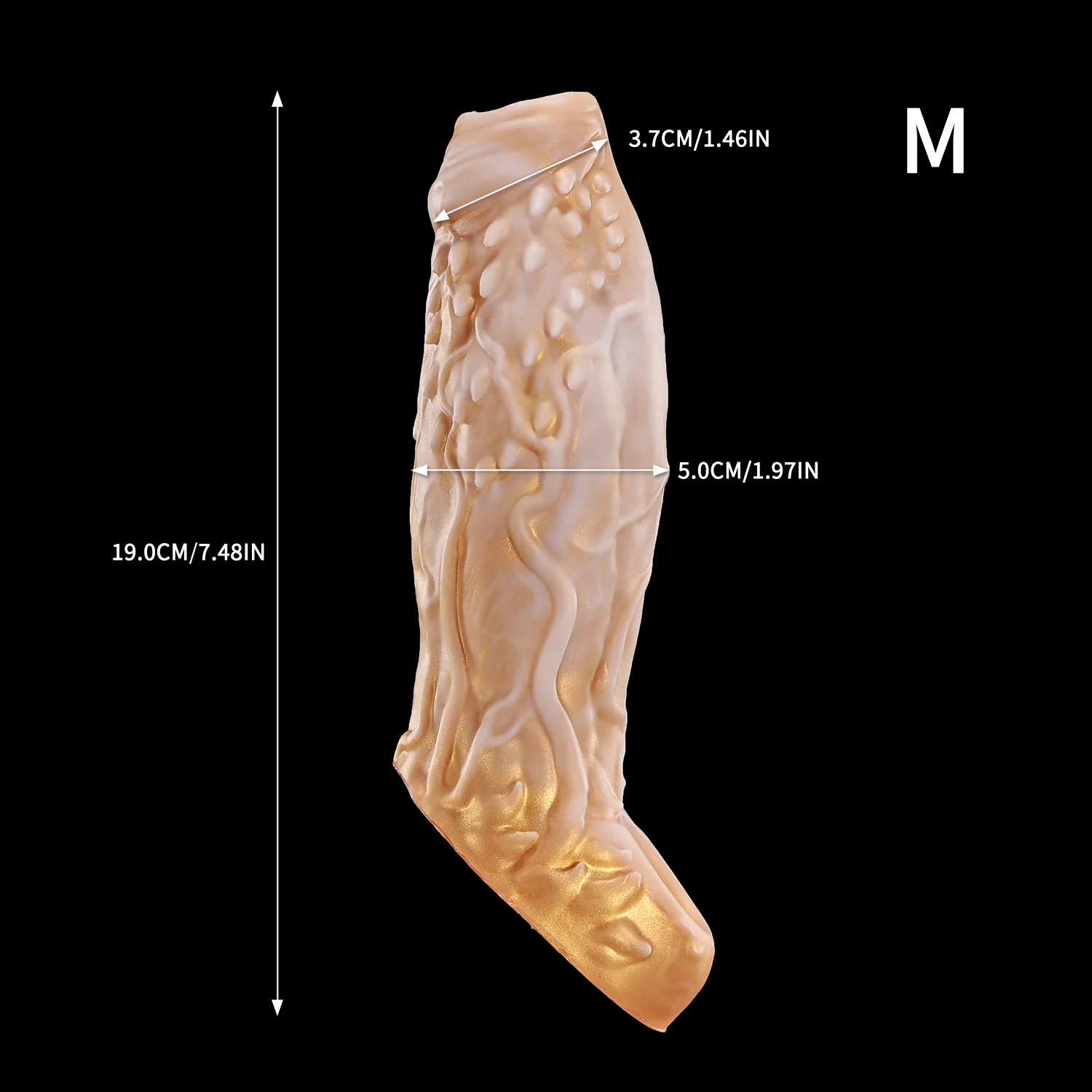 10573 WIZ'S SHEATH （Open Tip） -- SIZE M - Image 2