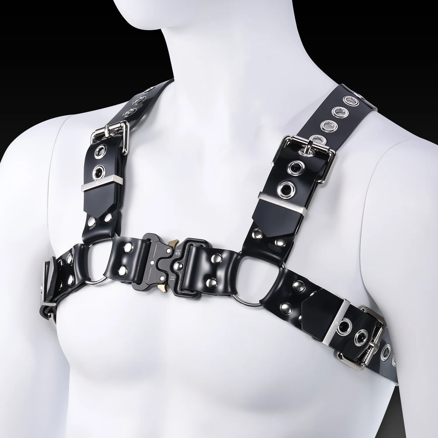 Nothosaur Silicone Harness Top with Buckle - Image 3