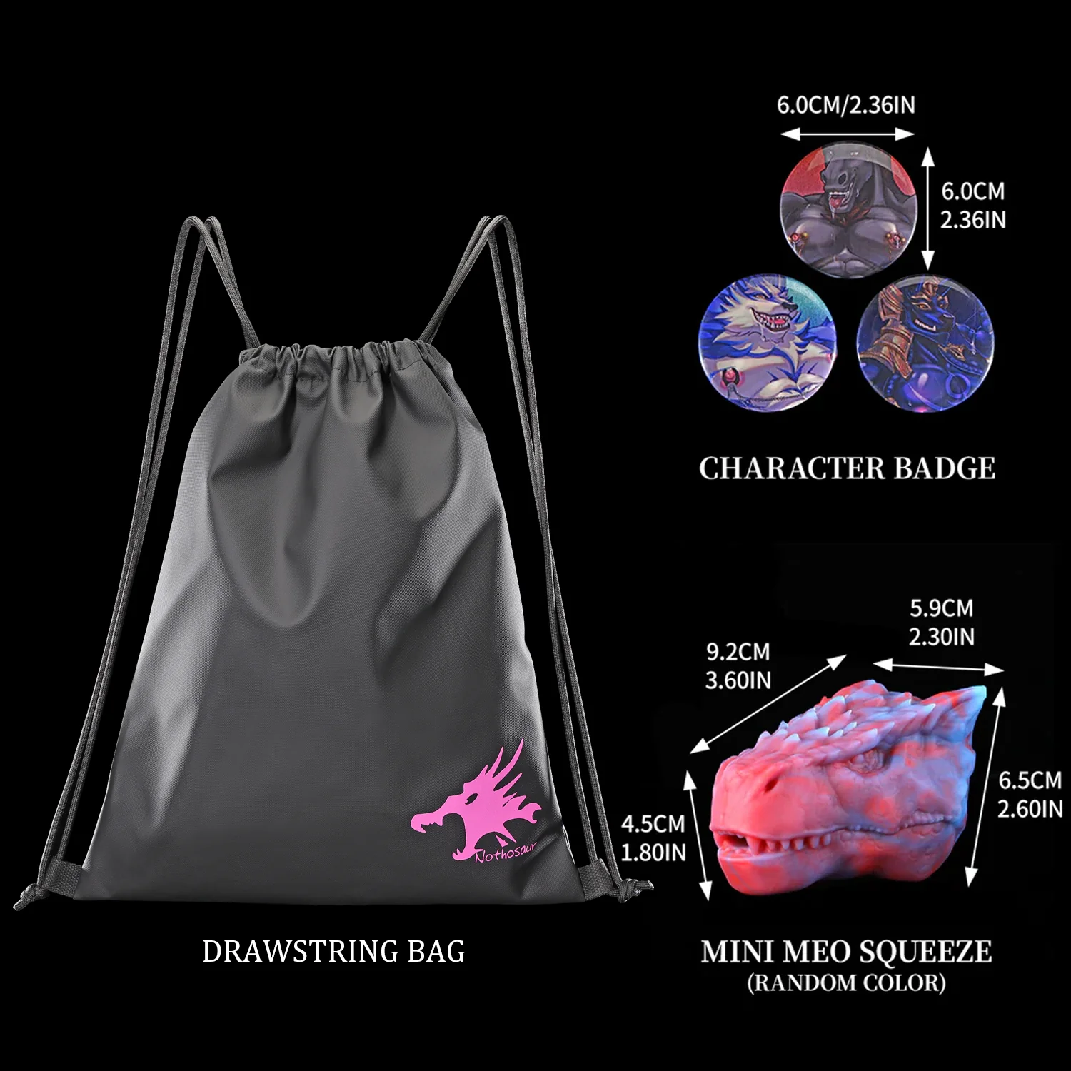 Drawstring Bag Set - Image 2