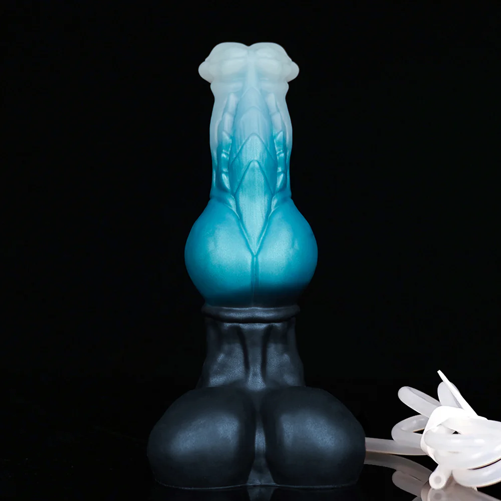 FAXI +TUBE-- Series Color Knot Dildo Knotted Fantasy Dildo