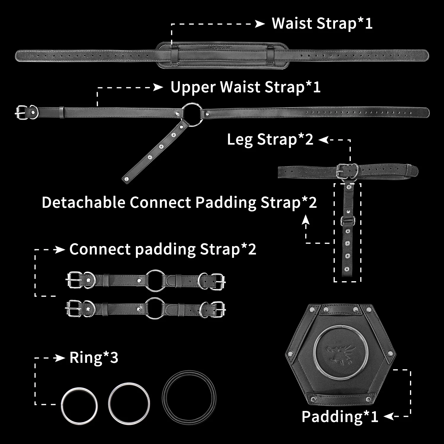 Yrdeno Strap On Harness - Image 3
